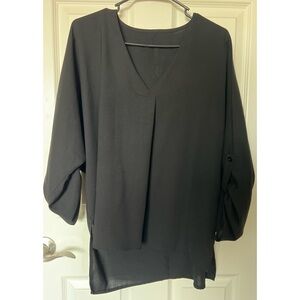 EUC Elegant Black Women's Top